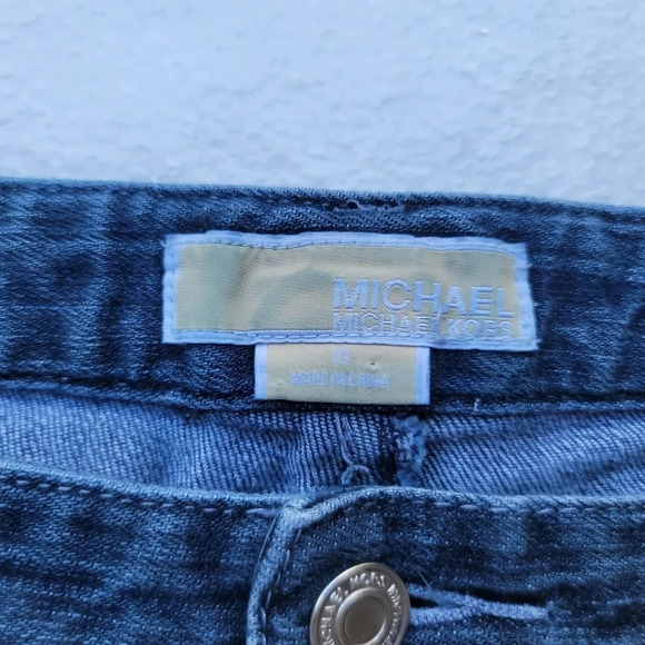 Michael Kors Womens Jeans Size 10 Blue Denim Stretch Mid Rise Classic Bootcut - Picture 11 of 11
